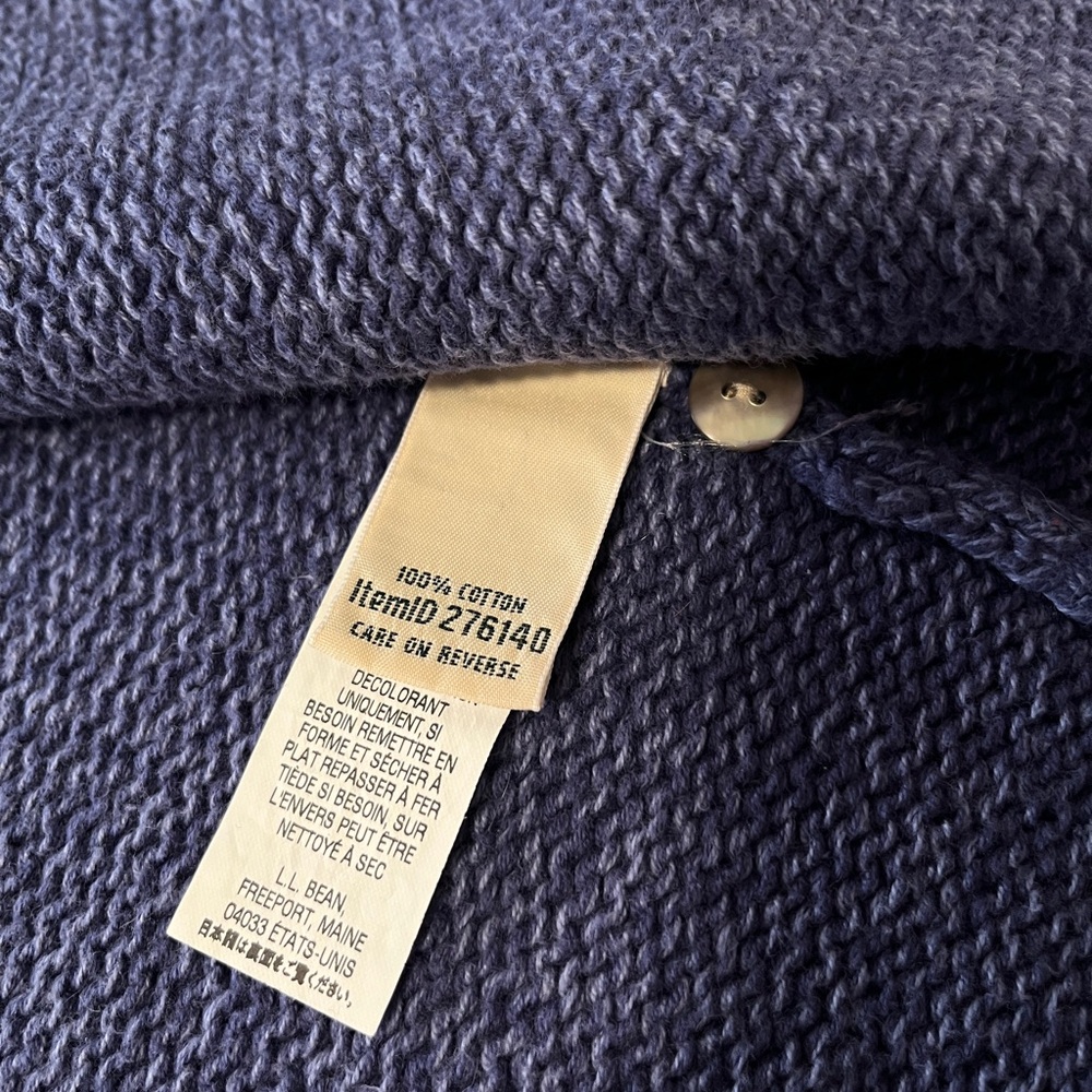 L.L. Women’s Blue Cardigan NWOT - Picture 4 of 4